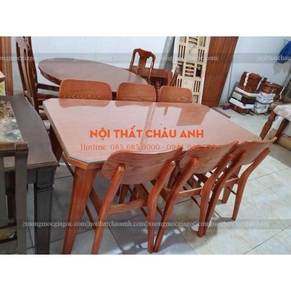 Bàn ghế ăn tai voi BA085